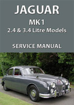 Jaguar 2.4 and 3.4 Mark 1 Workshop Manual